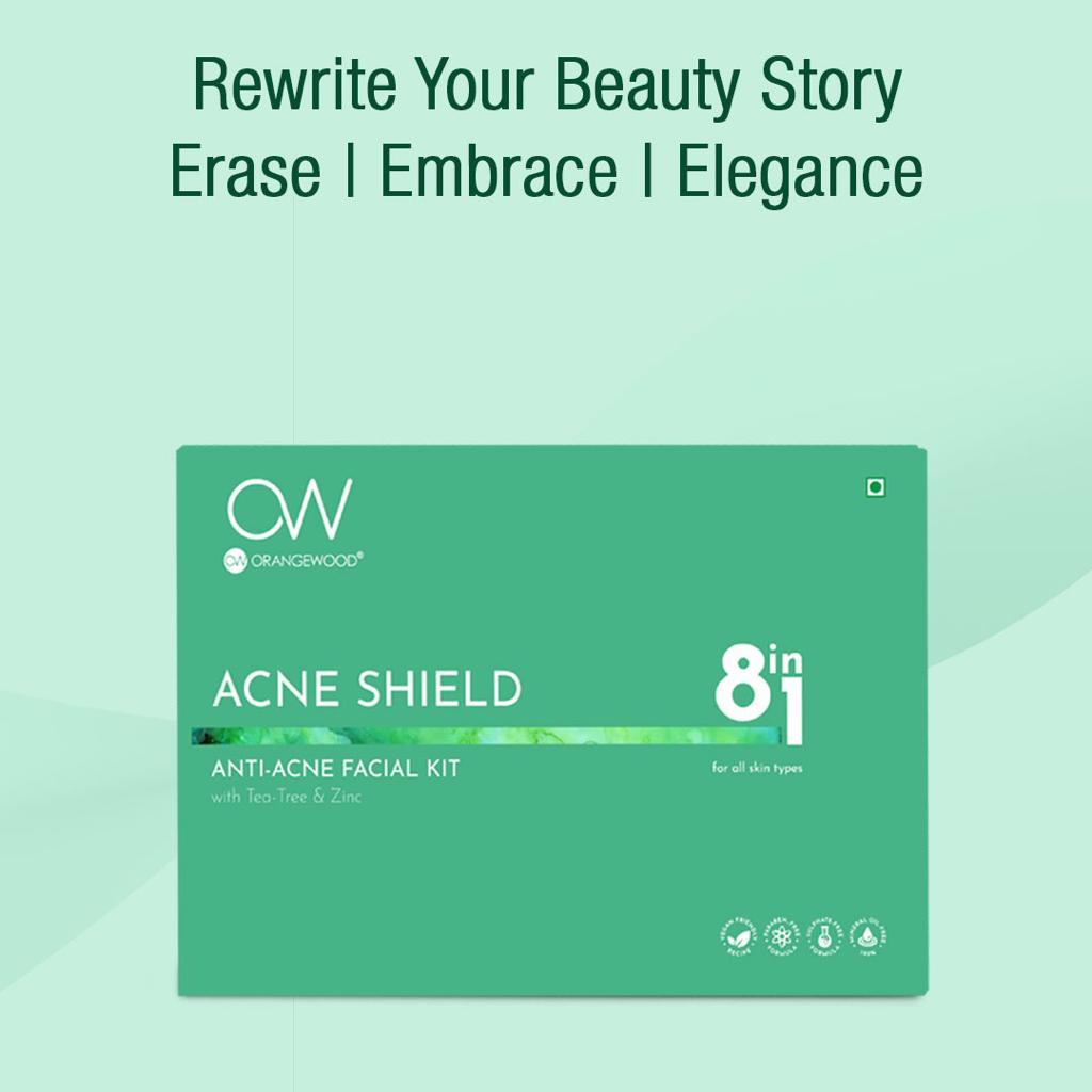 Orangewood Professional Acne Shield Facial Kit ( Anti-acne) - 58gm
