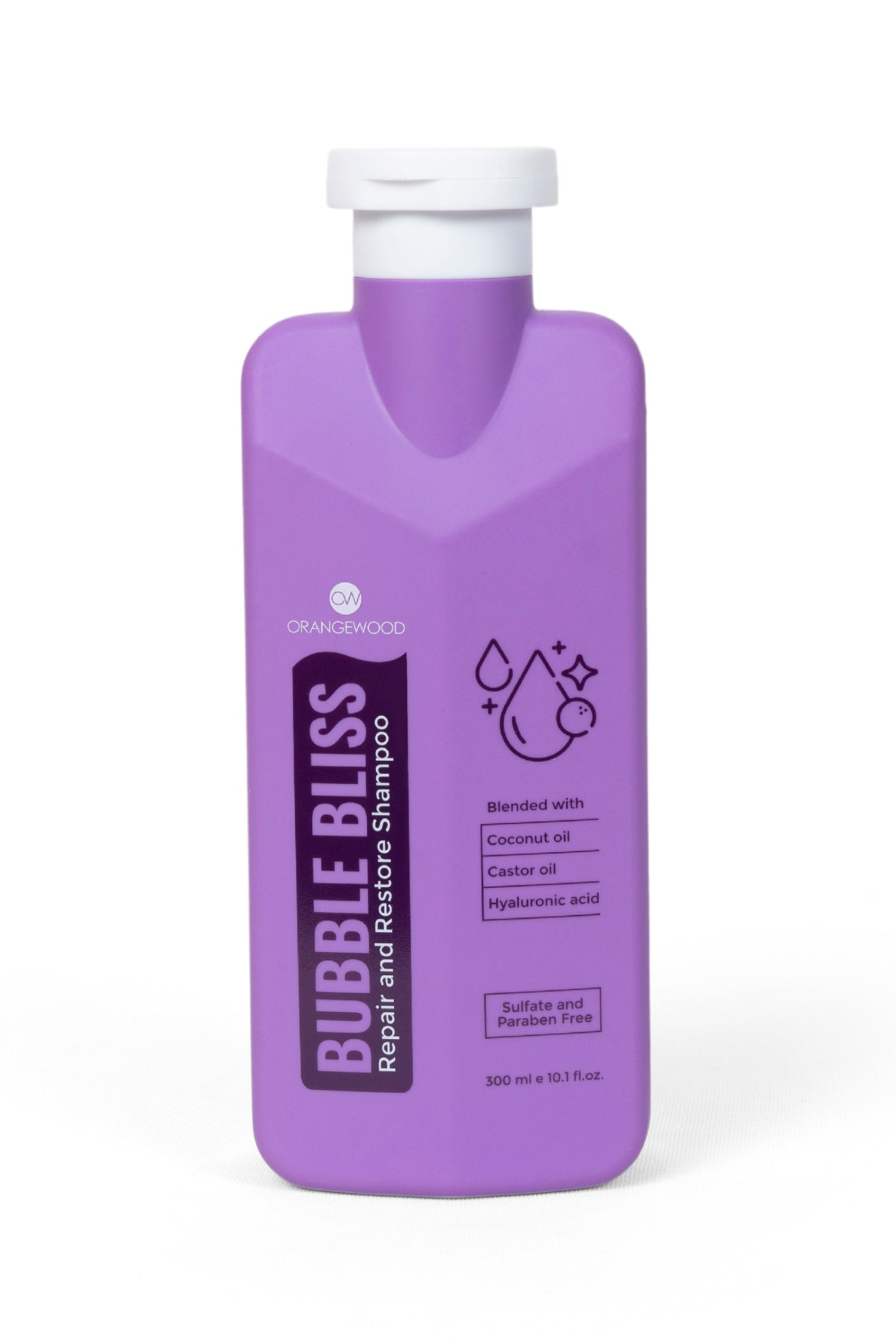 Orangewood Bubble Bliss Repair and Restore Shampoo - 300ml