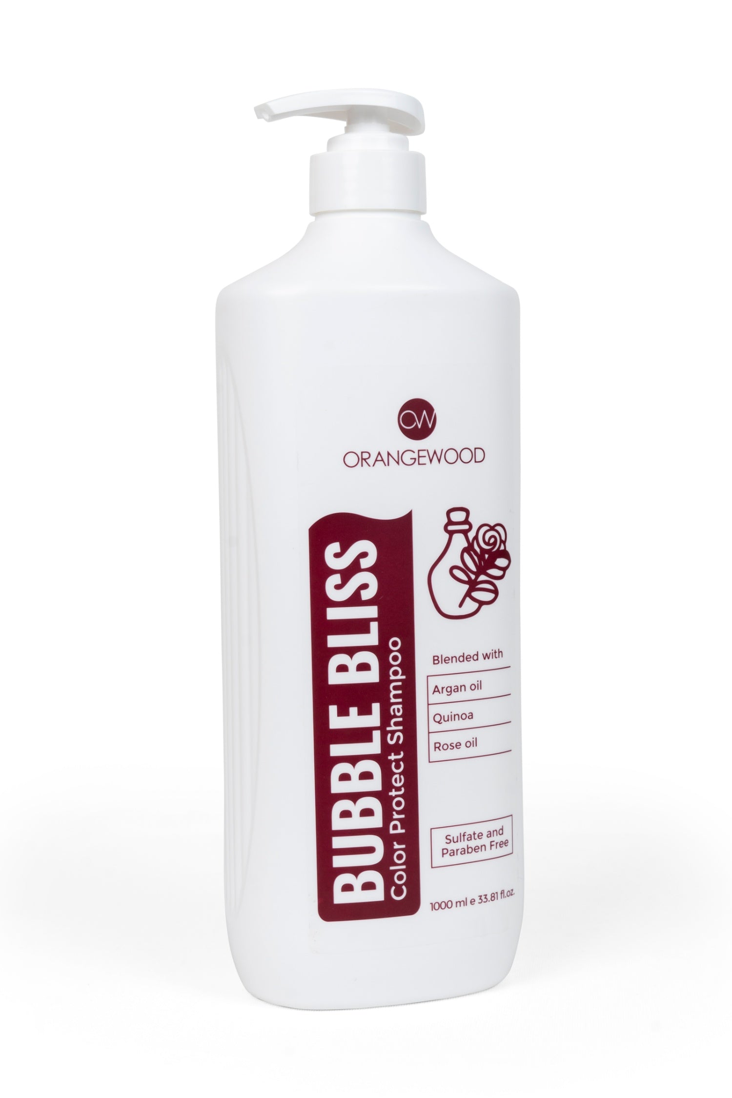 Orangewood Bubble Bliss Color Protect Shampoo - 1000ml