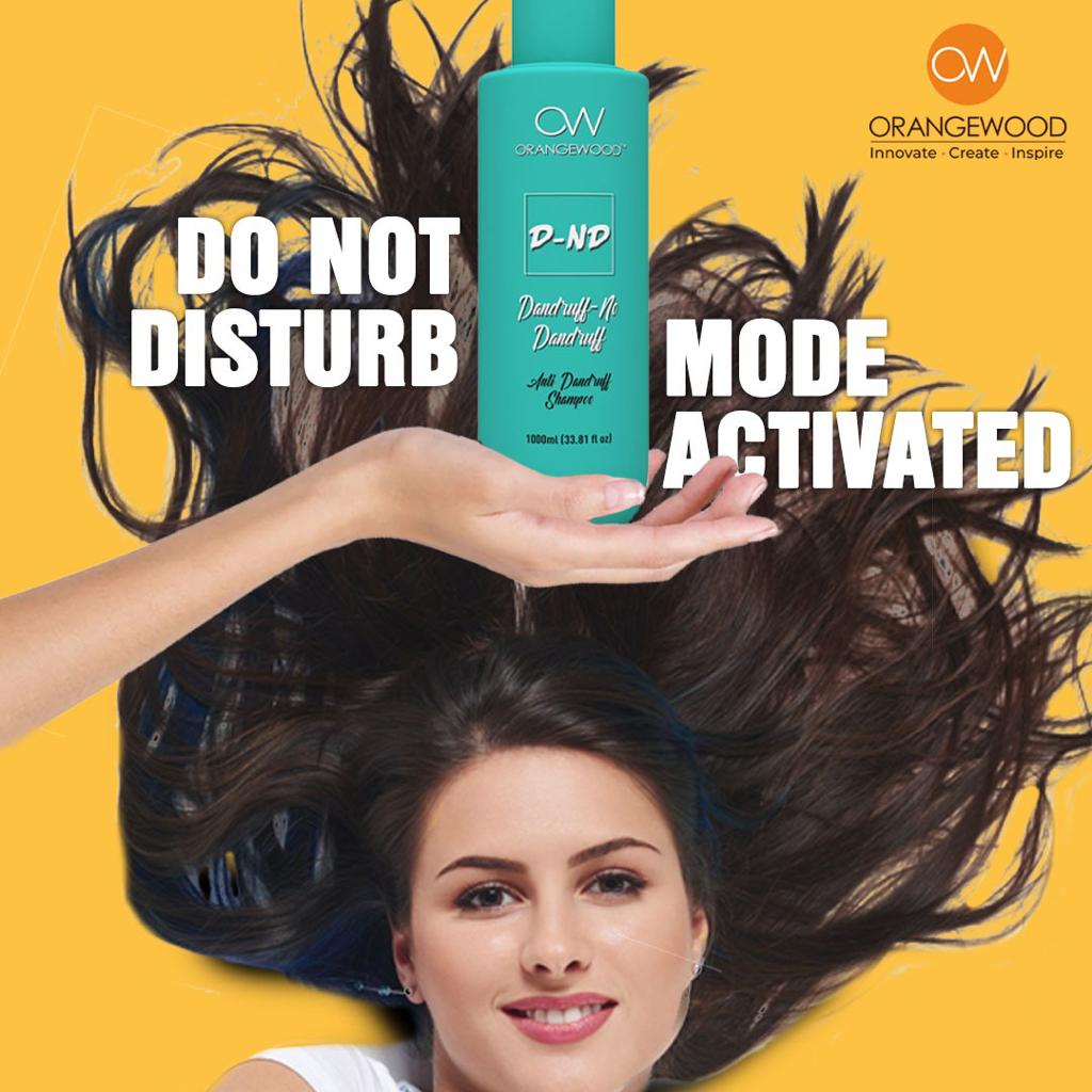 Orangewood Dandruff-no-Dandruff(DND) Anti-dandruff shampoo - 1000ml