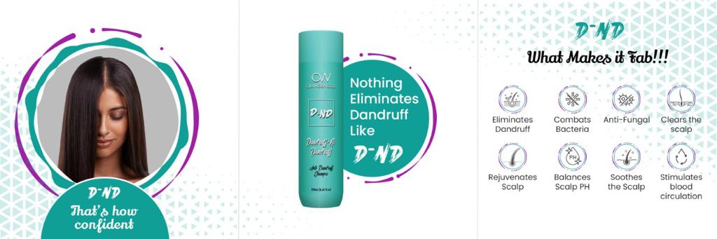 Orangewood Dandruff-no-Dandruff(DND) Anti-dandruff shampoo - 250ml