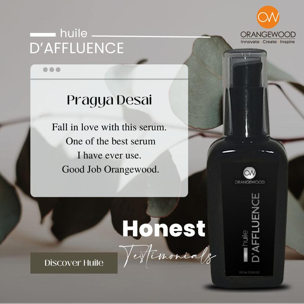 Orangewood Luxury D'Affluence Hair( Huile) Oil - 30ml