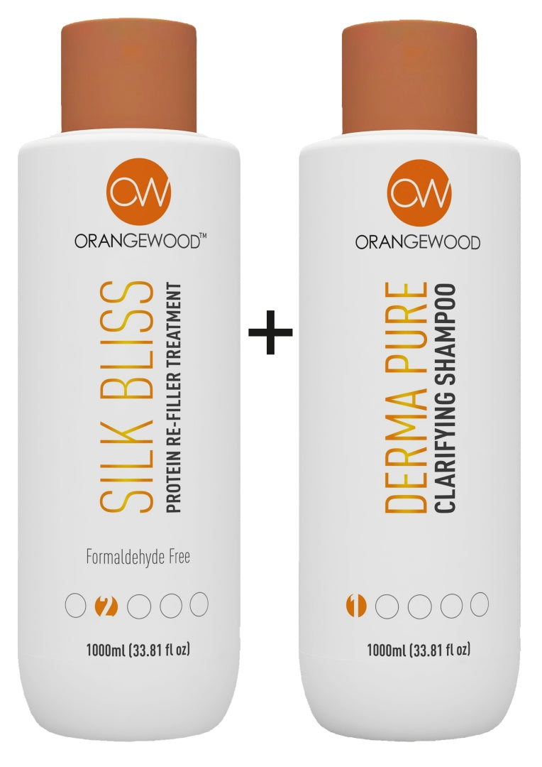 Orangewood Silk Bliss Protein Refiller Treatment 1000ml pack
