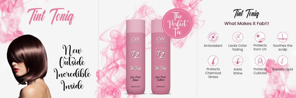 Orangewood Tint Toniq (T2) Color Protect Professional Shampoo - 250ml