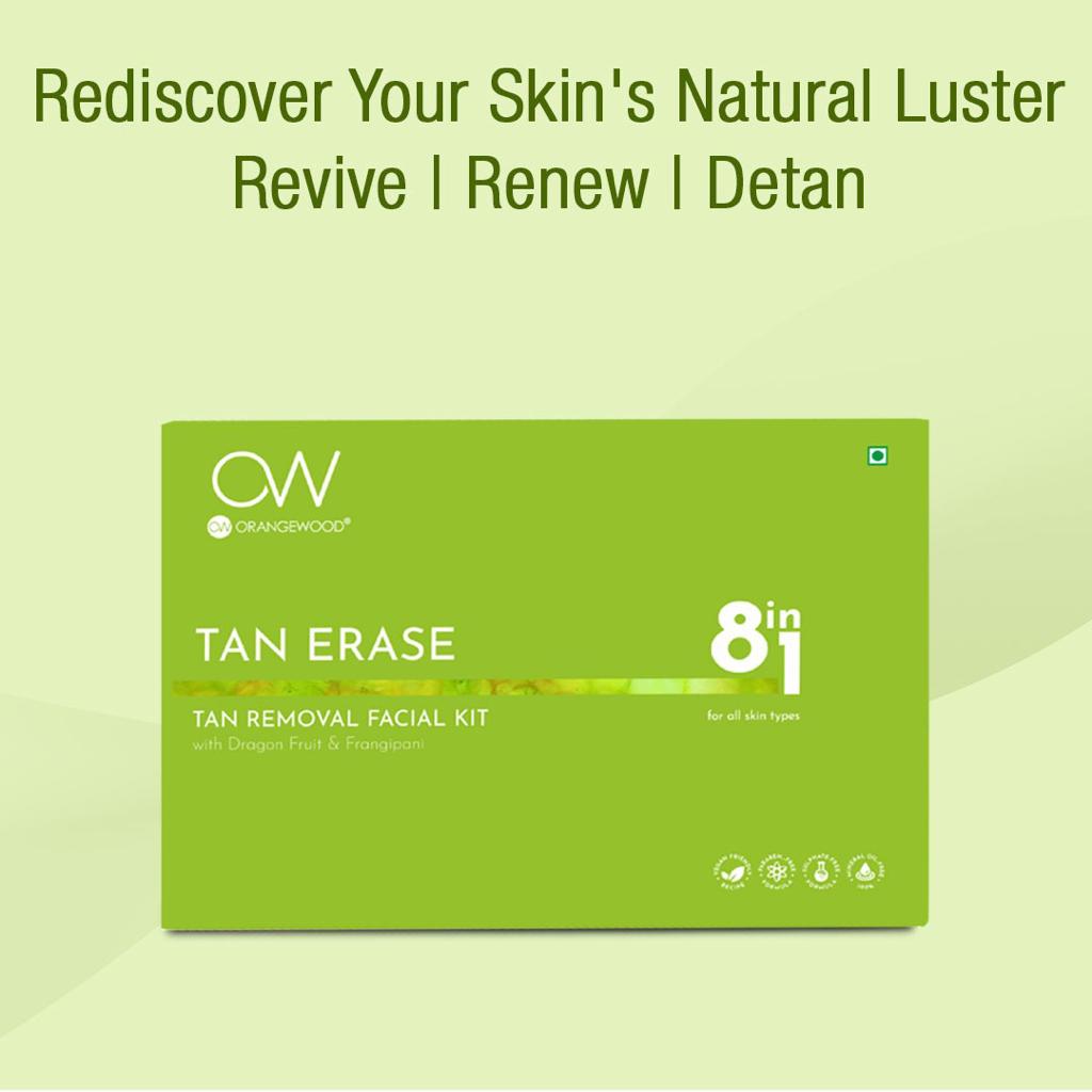 Orangewood Professional Tan Erase Facial Kit( D Tan) - 58gm