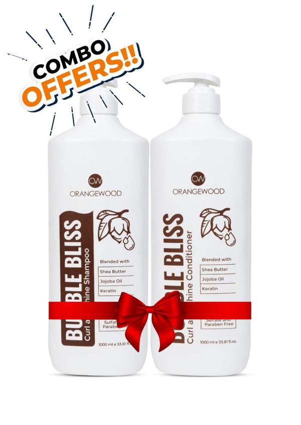 OW COMBO - OW Bubble Bliss Curl & Shine Shampoo & Conditioner