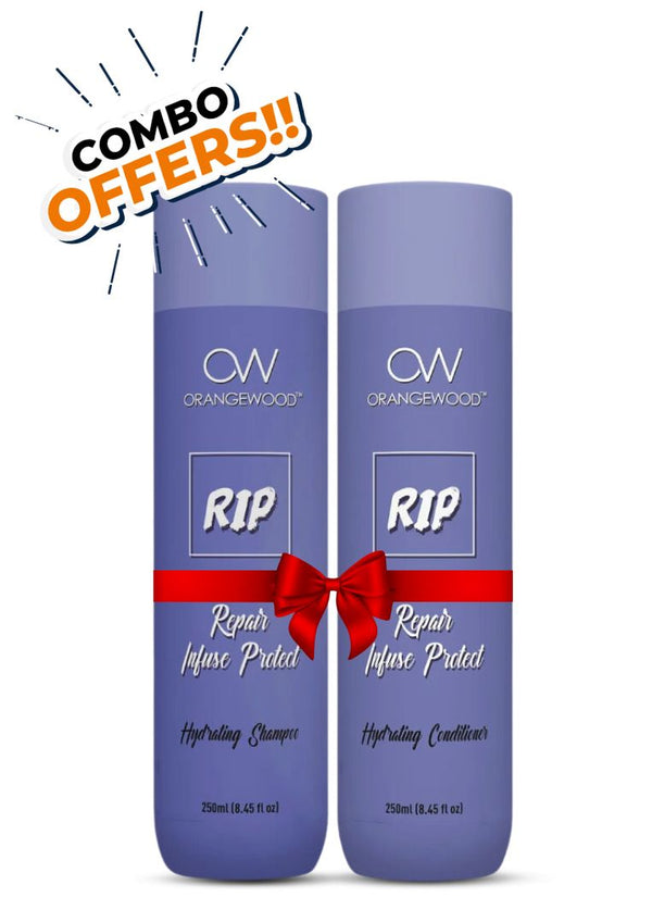 OW COMBO - Repair Infuse Protect (RIP) Shampoo + Conditioner 250 ML (Pack of 2)