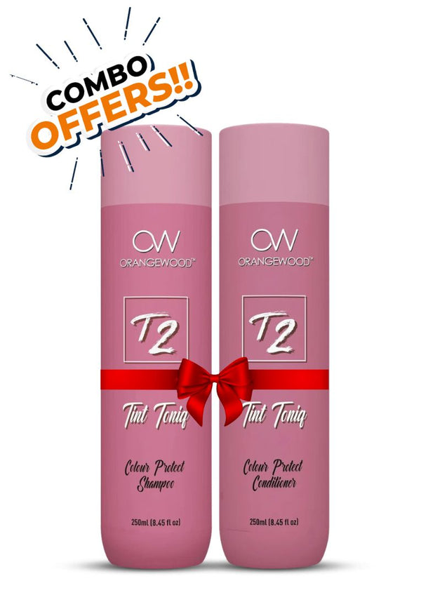 OW COMBO - Tint Toniq (T2) Color Product (Shanpoo + Conditioner) - 250 ML + 250 ML