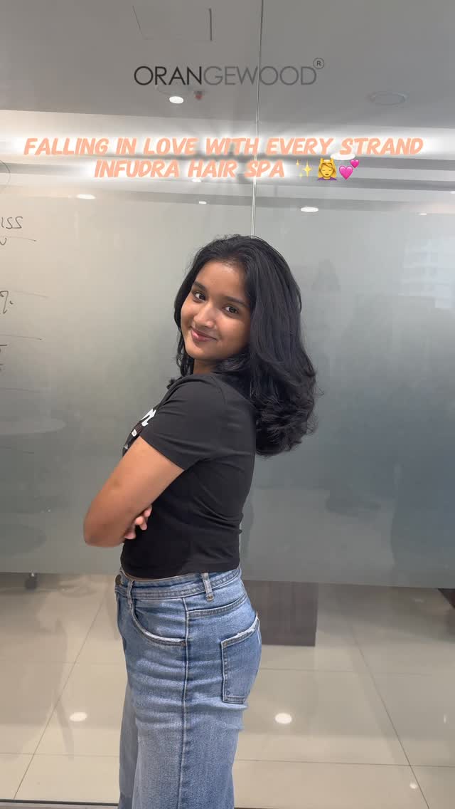 Volume and shine with Infudra Hair Spa