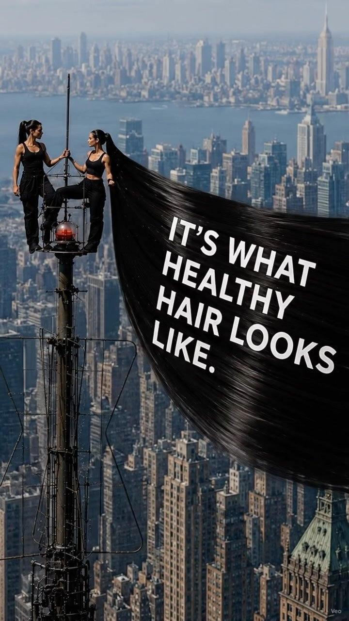 This is what healthy hair looks like